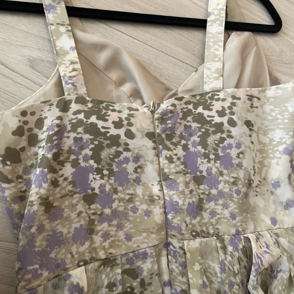 Guess chiffon floral ruffle dress - Picture 2 of 2